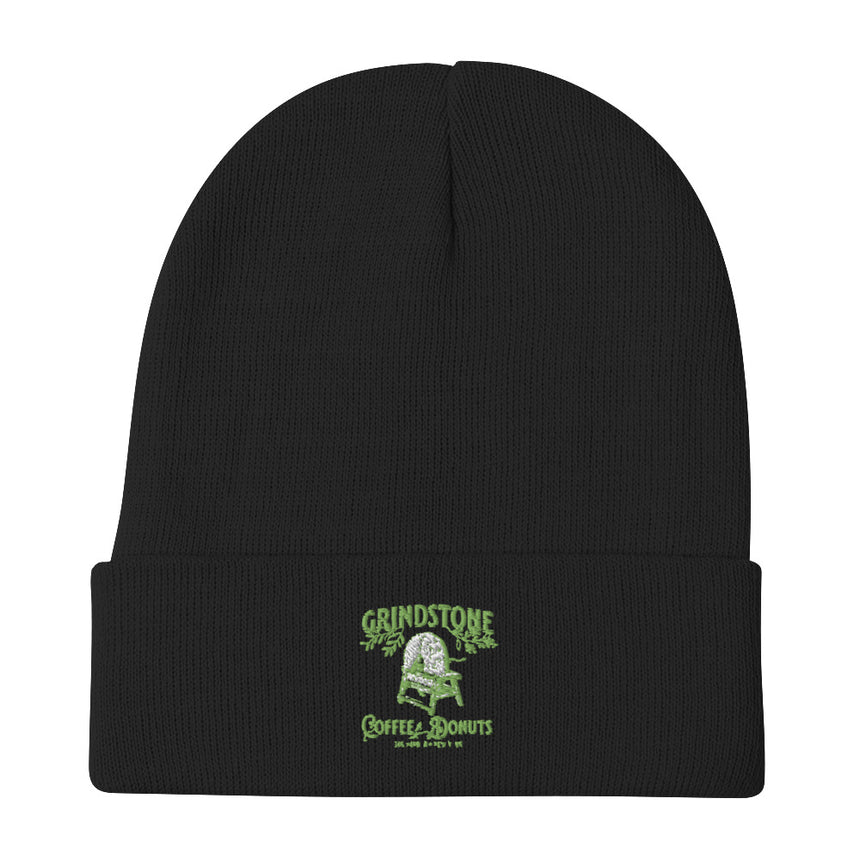 Embroidered Beanie Hat Grindstone