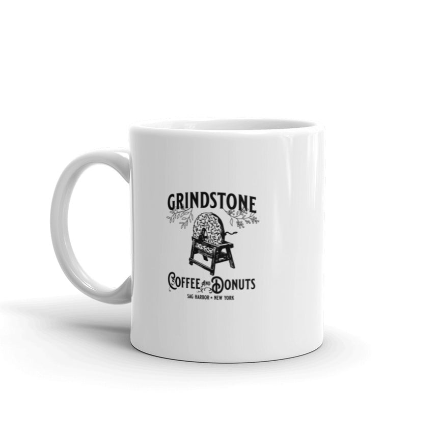 Grindstone White Coffee Mug