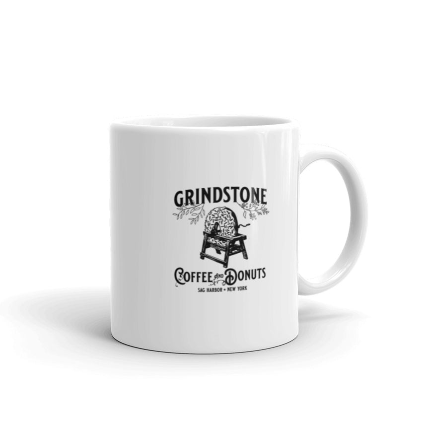 Grindstone White Coffee Mug