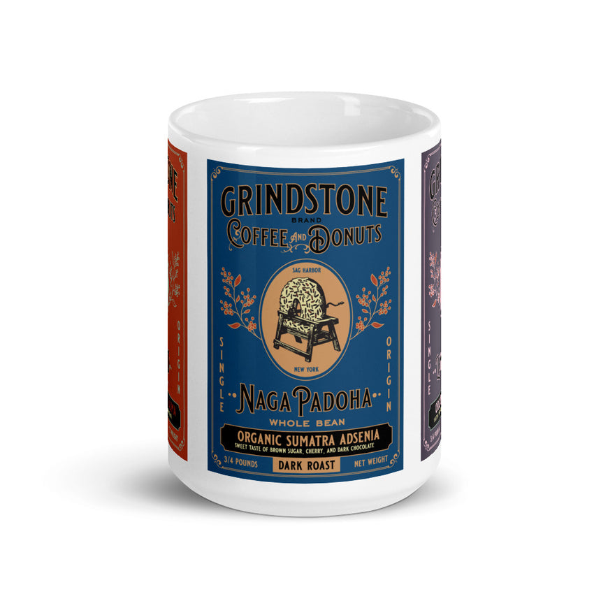Grindstone Coffe Label Mug