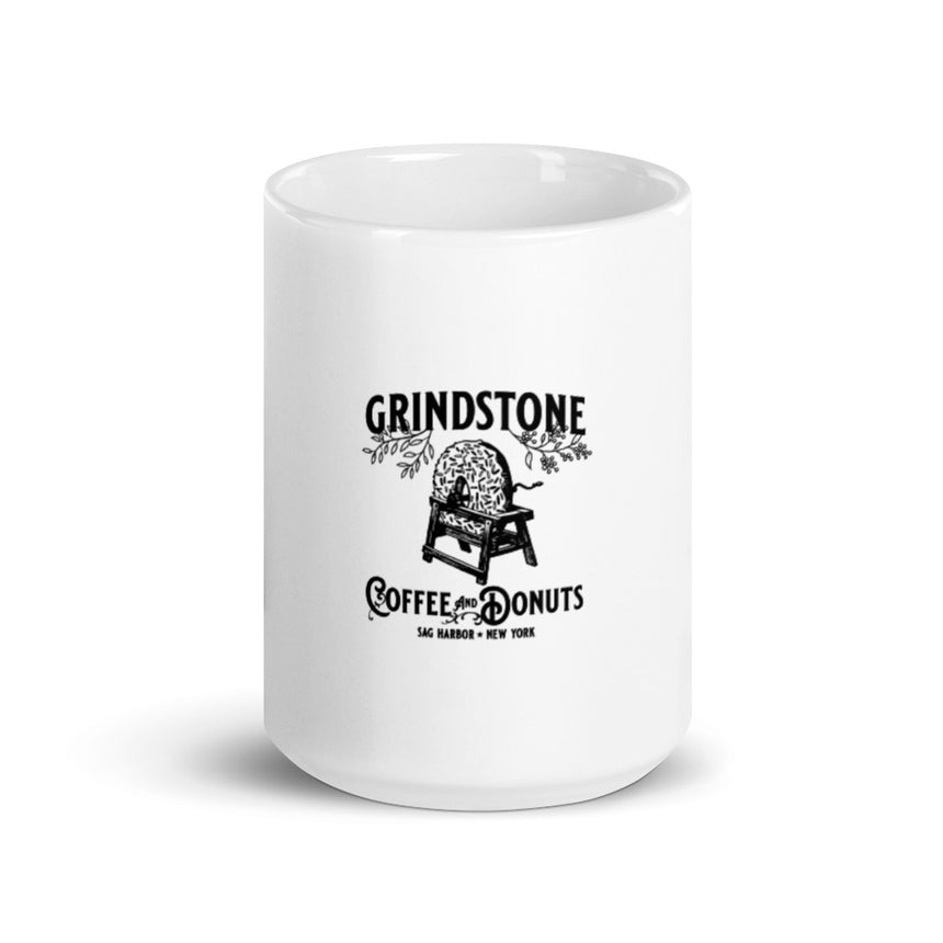 Grindstone White Coffee Mug