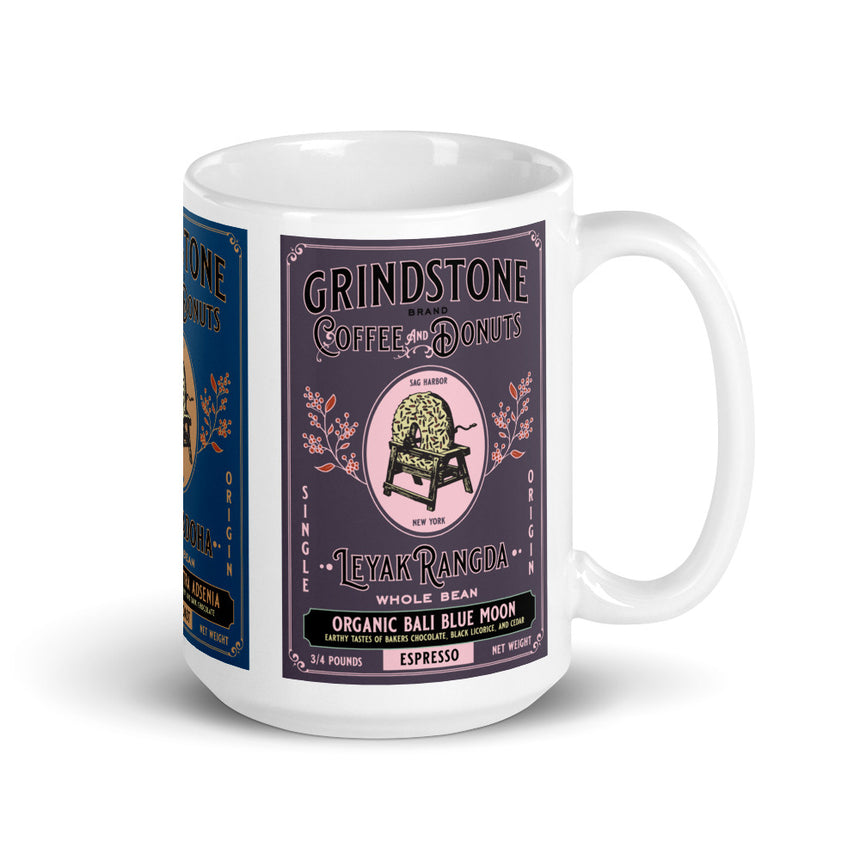 Grindstone Coffe Label Mug