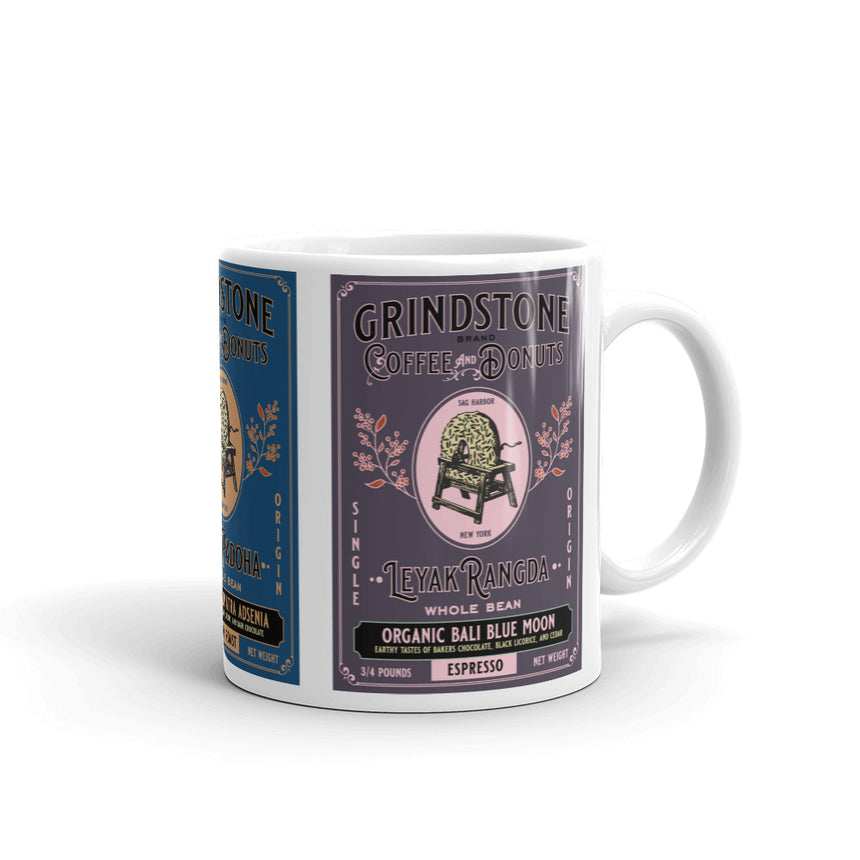 Grindstone Coffe Label Mug